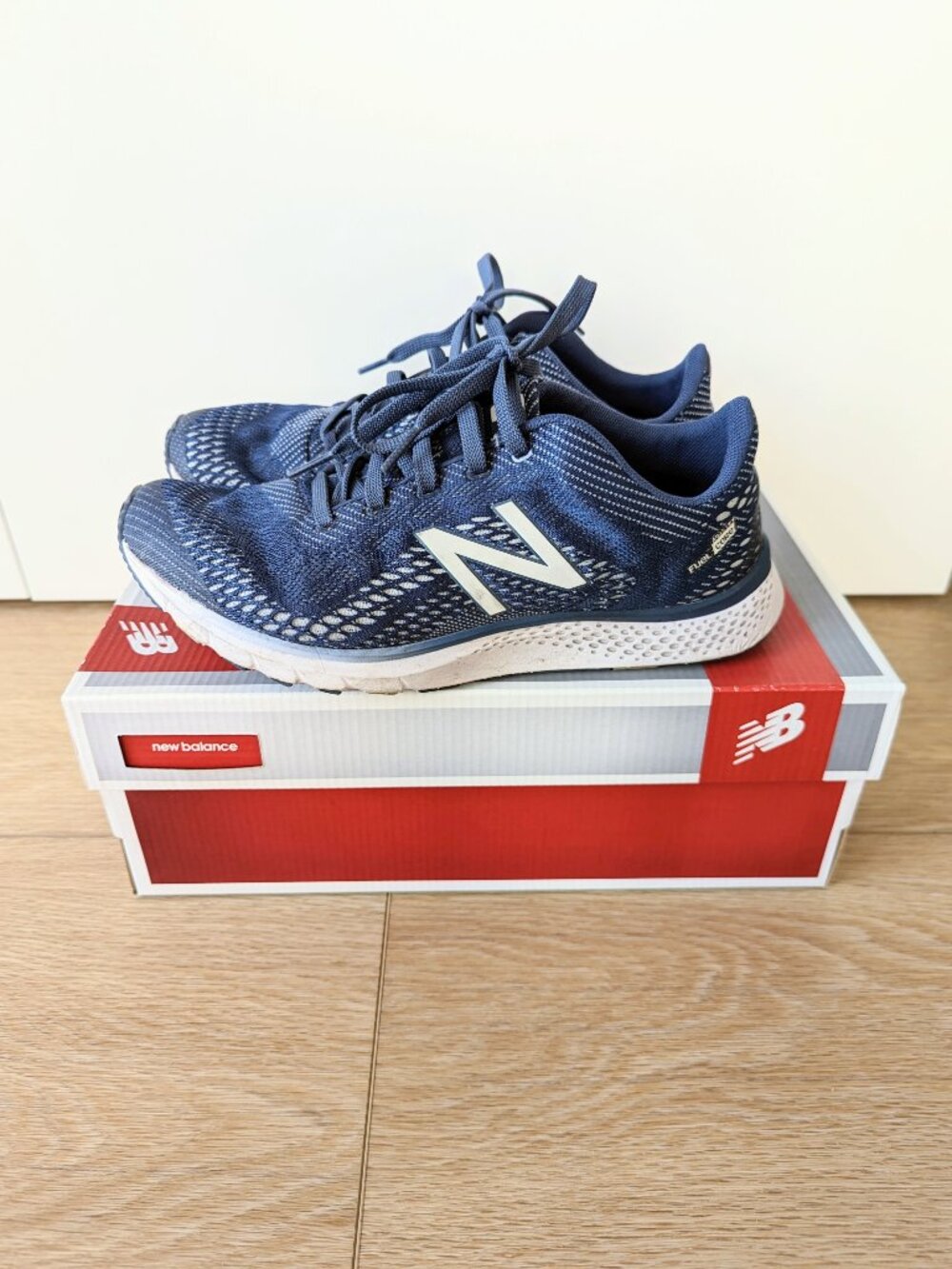 New Balance FuelCore Agility V2 Cross Trainers – Navy White, Women's 7.5